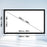 Duronic Projector Screen with frame and viewable area dimensions in centimeters and inches.