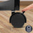 Duronic Projector Stand black furniture caster wheel.