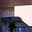 Duronic Projector Stand displaying a bright white screen during an indoor event.