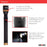 Duronic Rechargeable Torch Flashlight adjustable gold focus ring, hidden charging port in neck, and three-stage power button.