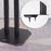 Duronic  Speaker Stand featuring adjustable isolation spikes in a closeup.