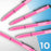 Duronic Stylus Pens arranged diagonally on a blue and white background.