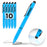 Duronic Stylus Pens featuring a black ballpoint tip for writing and a soft rubber tip for touchscreen use.