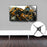 Duronic TV Bracket Wall Mount showing a flat-screen television mounted above a console.