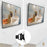 Duronic TV Bracket Wall Mount showing a wall-mounted TV tilting forward and backward using an adjustable bracket.