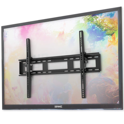 Duronic TV Bracket attached to the back of a large flat-screen television.