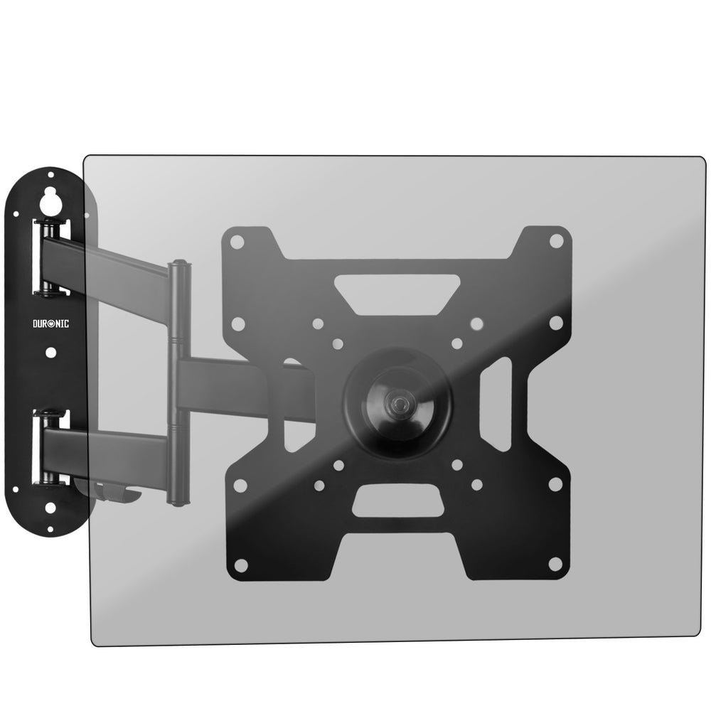 Duronic  TV Bracket featuring a multi-directional articulating arm and VESA plate.