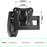 Duronic TV Wall Bracket Mount displaying VESA hole measurements: 50mm, 75mm, and 100mm.