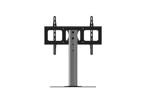 Duronic TV Wall Mount Stand featuring adjustable vertical brackets and a sturdy central pillar..
