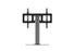 Duronic TV Wall Mount Stand featuring adjustable vertical brackets and a sturdy central pillar..
