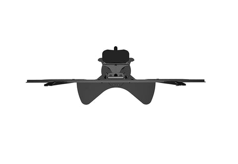 Duronic TV Wall Mount Stand featuring an integrated chest support pad.