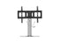 Duronic TV Wall Mount Stand showing its +/-2° screen leveling and rotation adjustment feature.