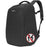 Duronic Travel Laptop Backpack featuring a sleek, minimalist design and an integrated pickpocket prevention icon.