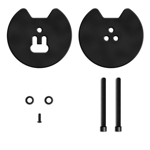 Duronic Wall Mount replacement inserts and mounting hardware kit including long bolts and spacers.