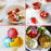 Duronic Yoghurt Makers featuring a breakfast bowl, strawberry parfaits, colorful ice cream, and Indian curry dishes.