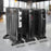 Three Duronic space heater models, HV220, HV101, and HV102, displayed in a modern showroom.